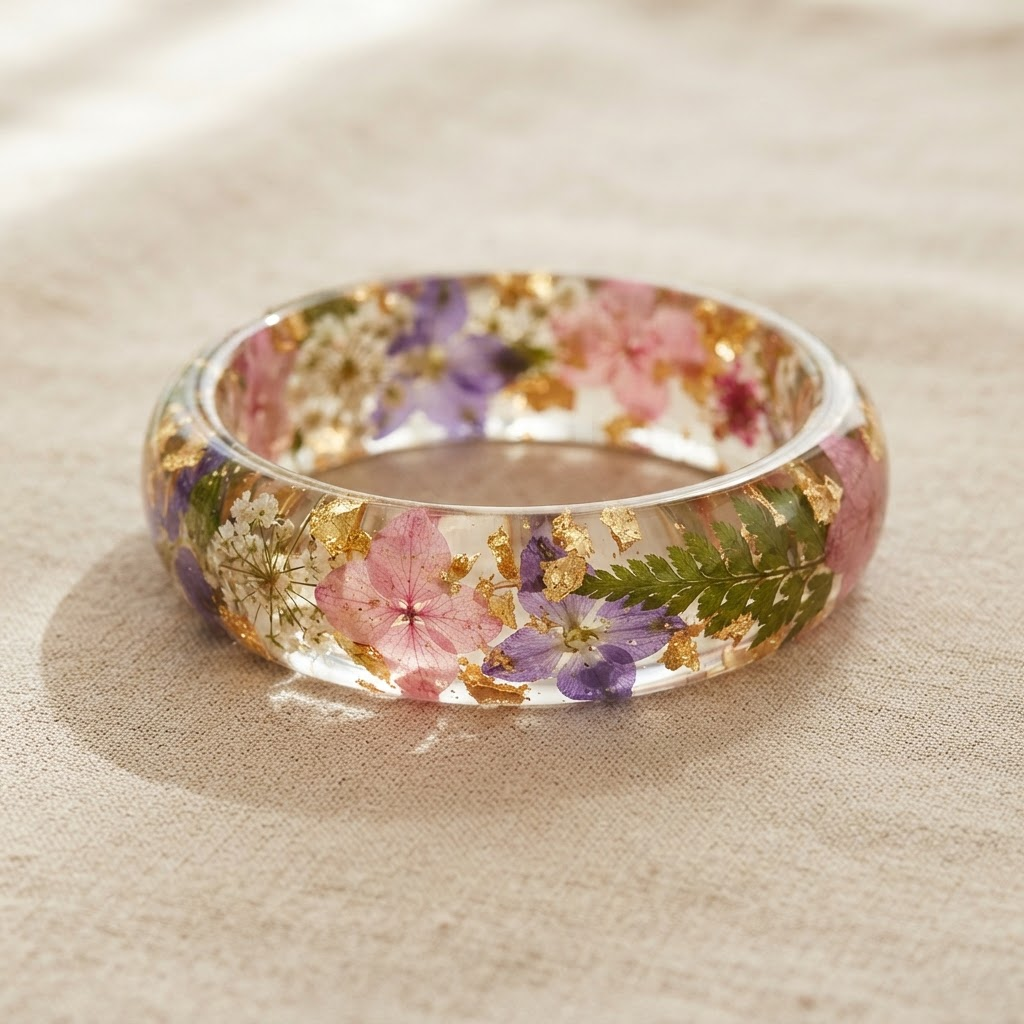 Golden Meadow Bangle