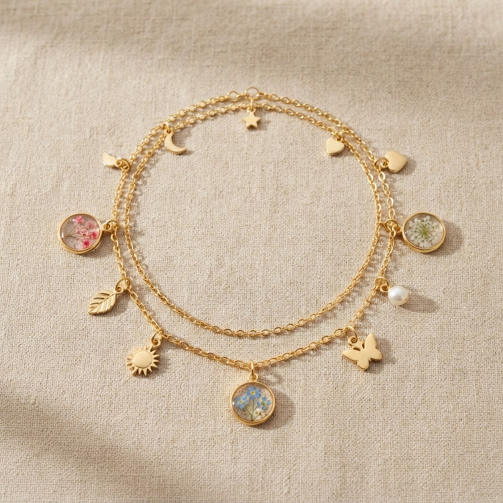 Signature Bloom Anklet